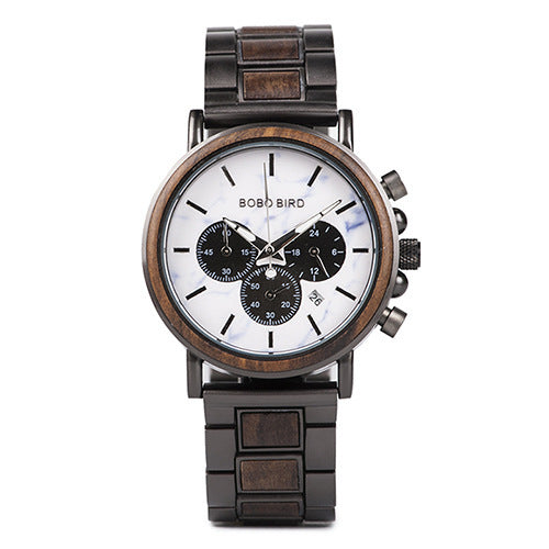 Three-eye multi-function miyota movement men's watch. was £240 now £79.99 ONLY.