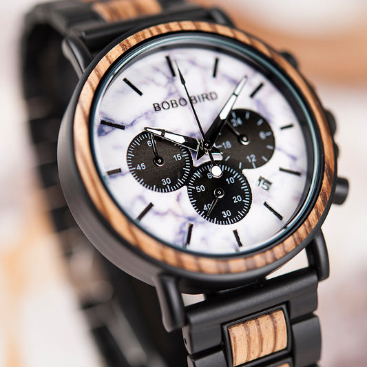 Three-eye multi-function miyota movement men's watch. was £240 now £79.99 ONLY.