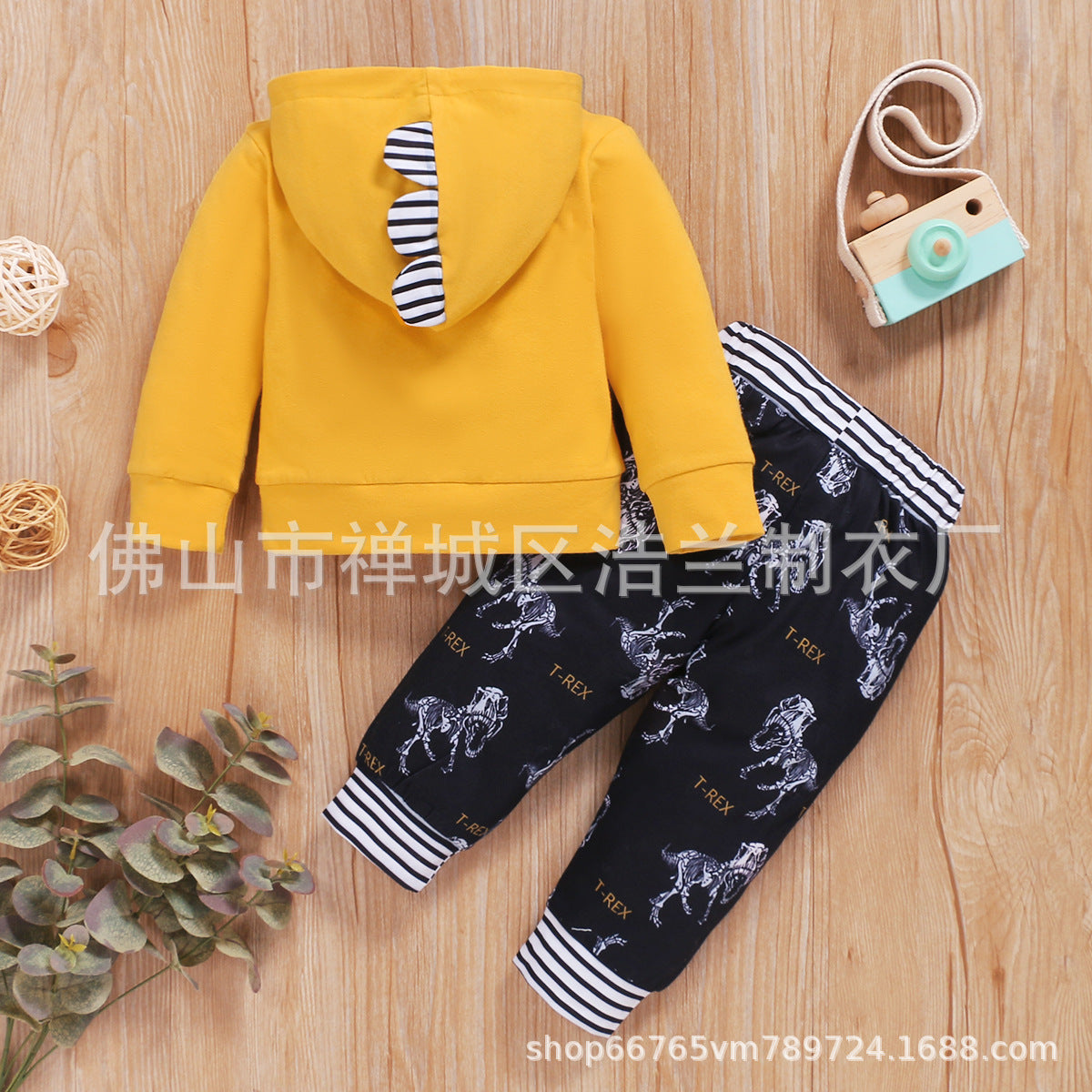 Cross-border Children's Clothing European And American Style Autumn And Winter New Products Solid Color Letters Boys Hooded Pullovers Animal Printing Foreign Trade Wholesale