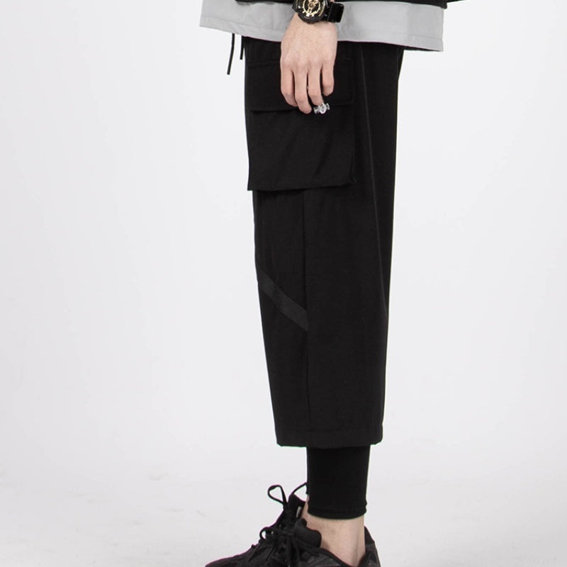 Sagging Straight Leg Wide Leg Pants Cropped Pants. Was £110 Now £44.99 Only.