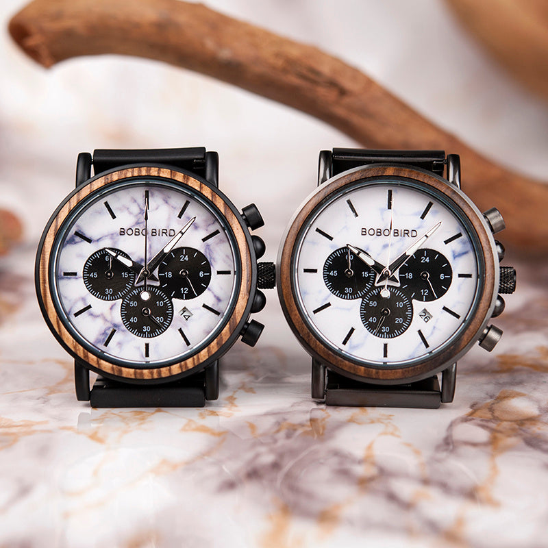 Three-eye multi-function miyota movement men's watch. was £240 now £79.99 ONLY.