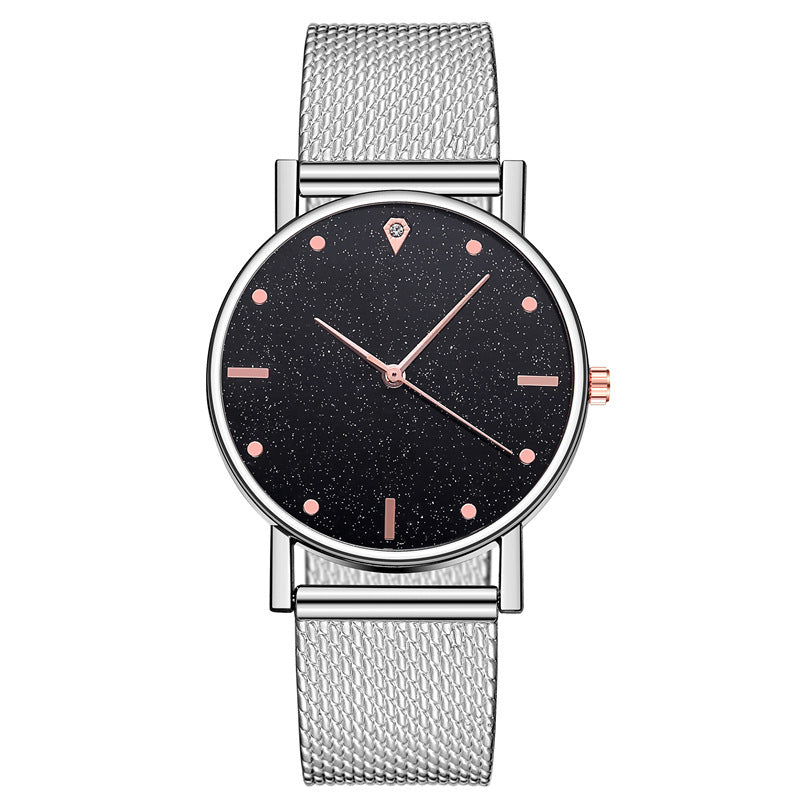 Women's Watch Silicone Mesh Watch