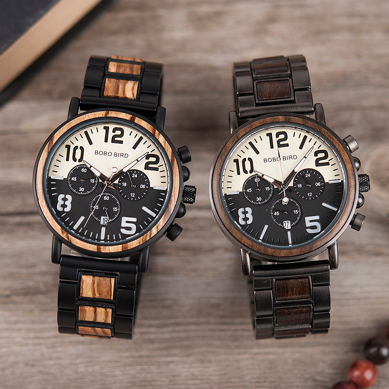 Three-eye multi-function miyota movement men's watch. was £240 now £79.99 ONLY.