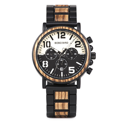 Three-eye multi-function miyota movement men's watch. was £240 now £79.99 ONLY.