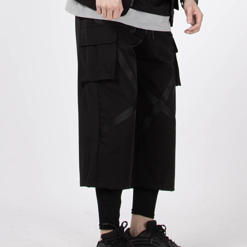 Sagging Straight Leg Wide Leg Pants Cropped Pants. Was £110 Now £44.99 Only.