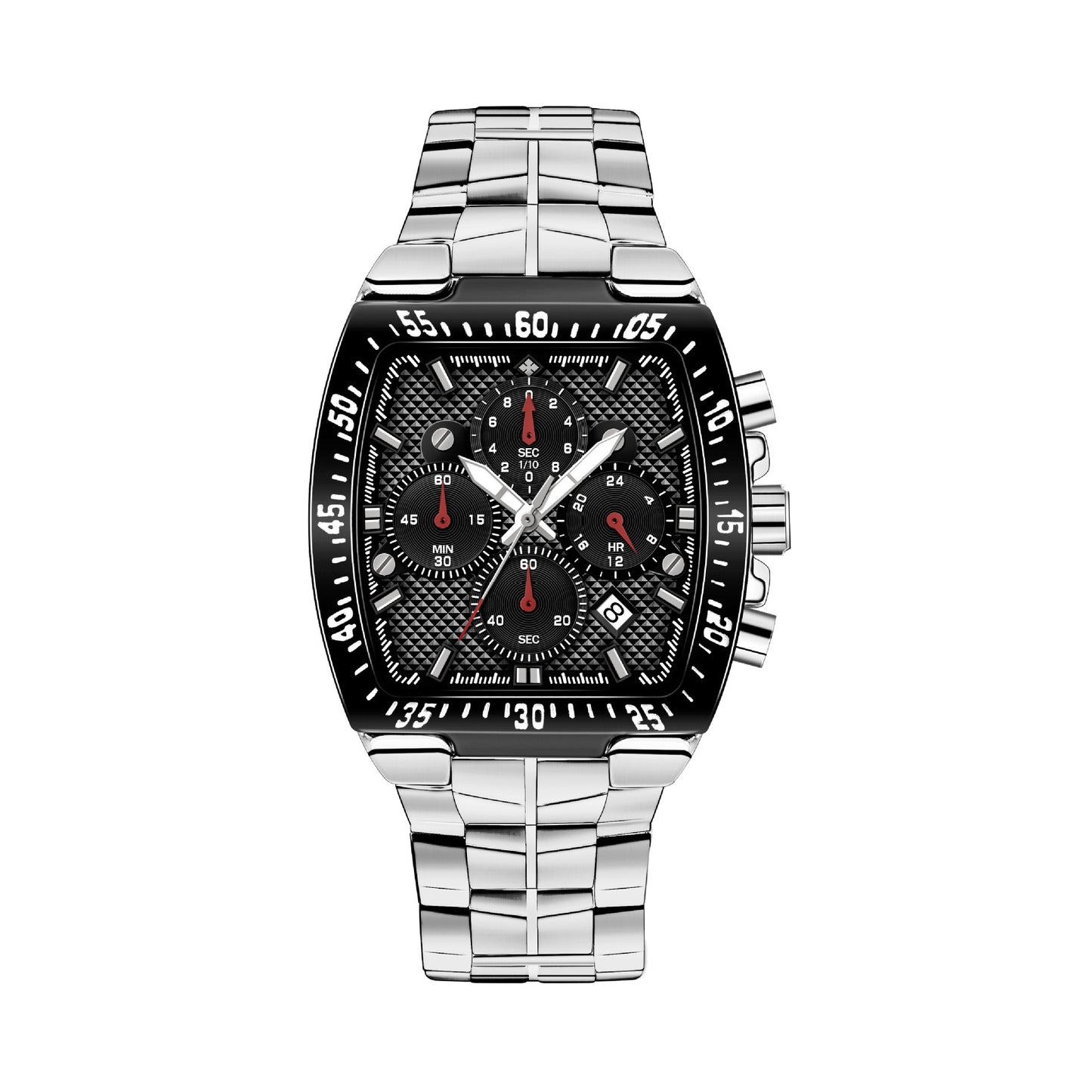 Seven Needle Steel Belt Non - Mechanical Waterproof Men. Was £50 Now £34.99 ONLY.