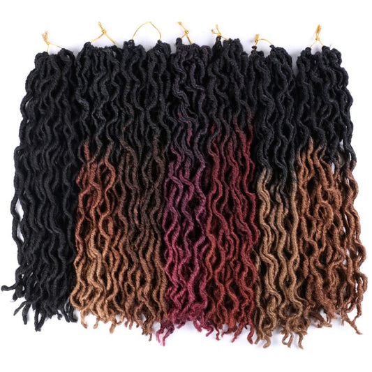 Cross-border Europe, America, Africa, Dirty Braids, Wigs, Crochet Hair Extensions, Gypsy Locs Hair, Gypsy Chemical Fiber Wigs