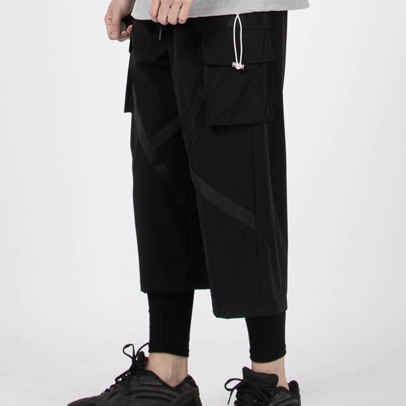 Sagging Straight Leg Wide Leg Pants Cropped Pants. Was £110 Now £44.99 Only.