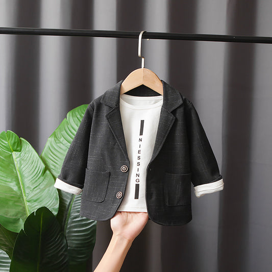 Boy's Suit Two Pieces Children Clothes Spring And Autumn