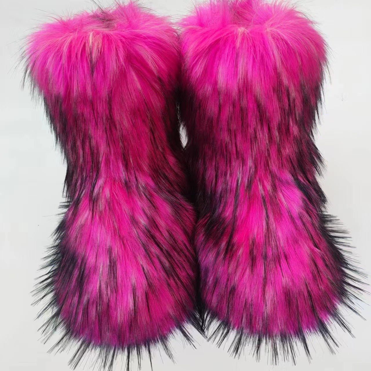 Flat Heel High-top Warm Mid-calf Snow Boots