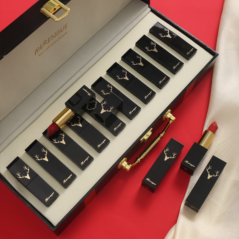 Qixi Valentine's Day Carved Love Lipstick Set. Was £160 now £65 only.