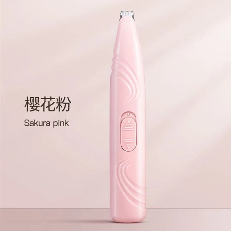 Factory Wholesale Dog Cat Foot Shaving Device Pet Foot Shaving Artifact Electric Clipper Dog Hair Trimmer