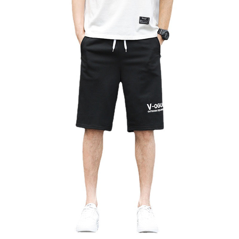 Summer Thin Casual Shorts Men's Loose Five-point