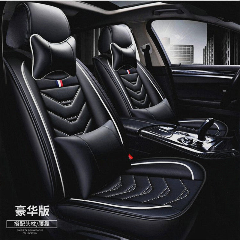 Applicable To Kia K3/K2/K5 Seat Cover All-inclusive Four Seasons Universal Smart Running Fredi Cushion Summer Leather Seat Cover