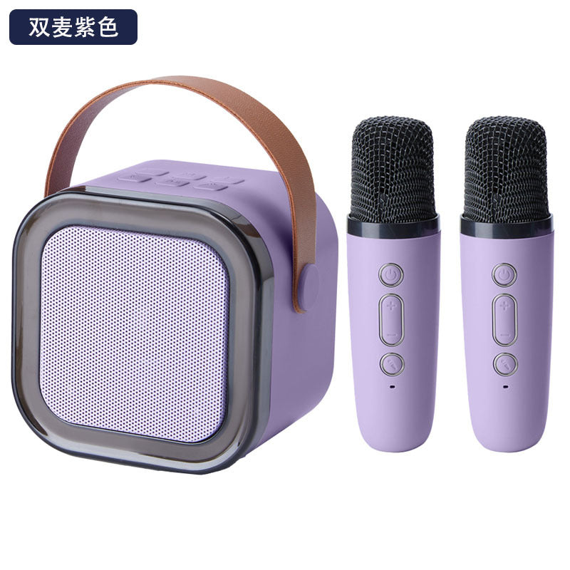 K12 Bluetooth Speaker Microphone Integrated Outdoor Live Home K Song With Microphone Bluetooth Audio