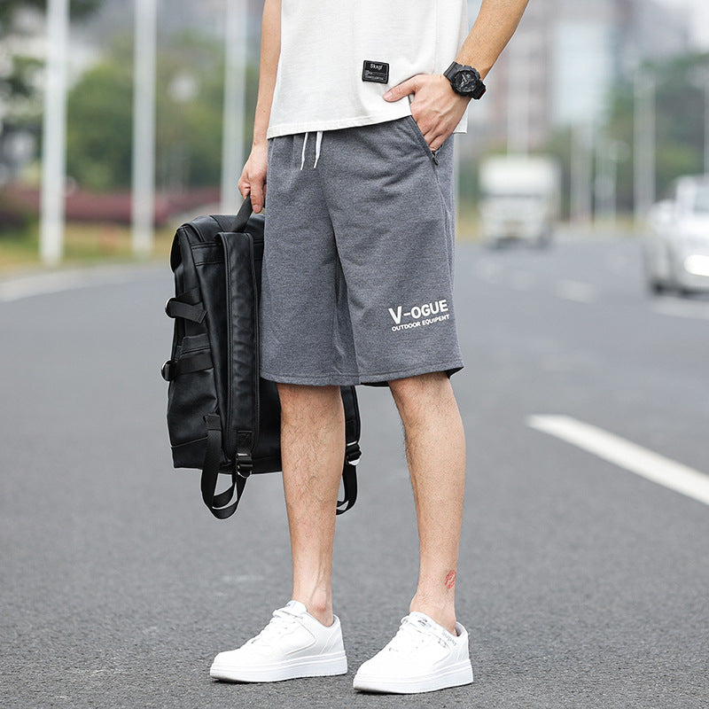 Summer Thin Casual Shorts Men's Loose Five-point