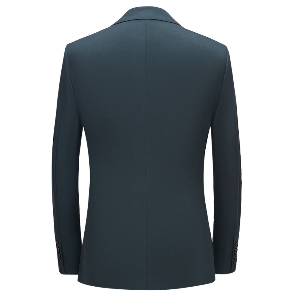 Men's Suit Slim Fit Wedding Clothes Business Casual