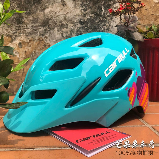 19 CAIRBULL Children's Bicycle Balance Car Helmet Roller Skating Scooter Safety Helmet Cap With Tail Light