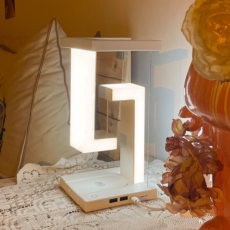 Chun Yan Ins Suspension Lamp Mobile Phone Wireless Charging Night Light Girlfriends Gift Creative New Bedside Lamp