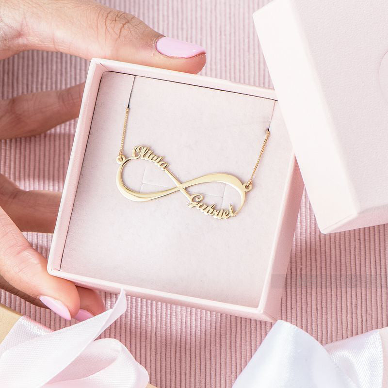 Spot Cross-border Unlimited Large Eight-character Diy Name Necklace Mother's Day Girlfriends Name Necklace Source Manufacturers Wholesale