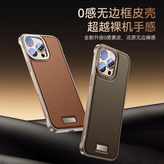 Iphone141516ProMax Phone Case Borderless Crocodile Leather Apple Drop-resistant Protective Case