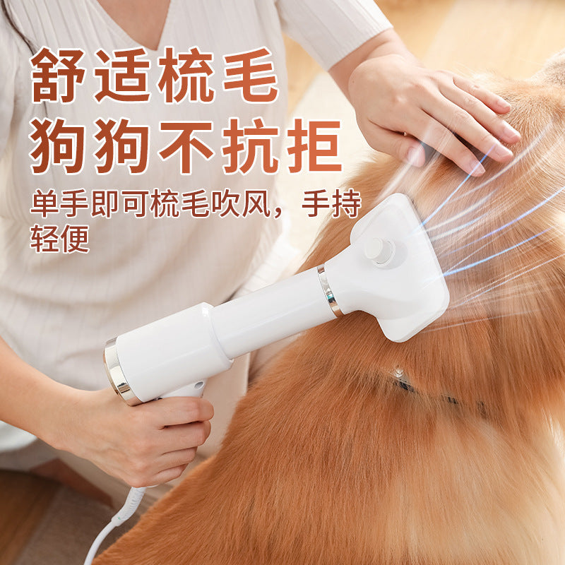 Pet Hair Comb Pet Hair Dryer Dog Cat Hair Dryer Electric Cleaning Beauty Pet Comb Hot Air Comb