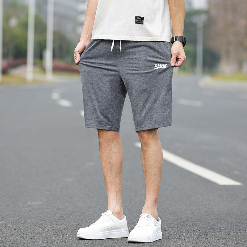 Summer Thin Casual Shorts Men's Loose Five-point