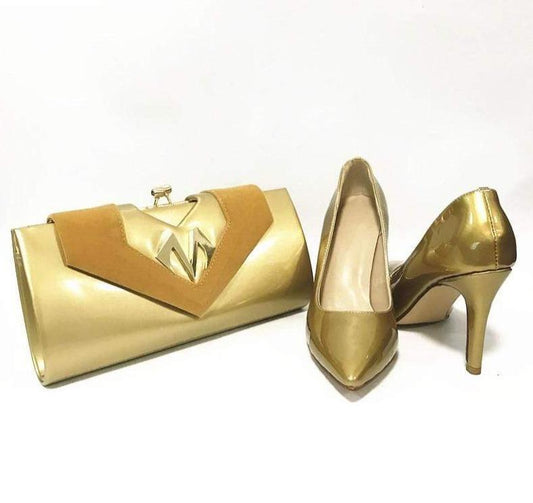 Marching Fashion shoes and bag