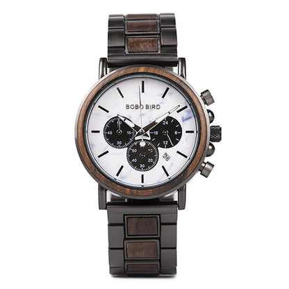 Three-eye multi-function miyota movement men's watch. was £240 now £79.99 ONLY.
