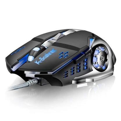 Game optical mouse USB silent light
