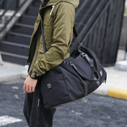 Factory direct men's travel bag hand luggage bag Oxford cloth casual men's bag cross-border explosion Amazon