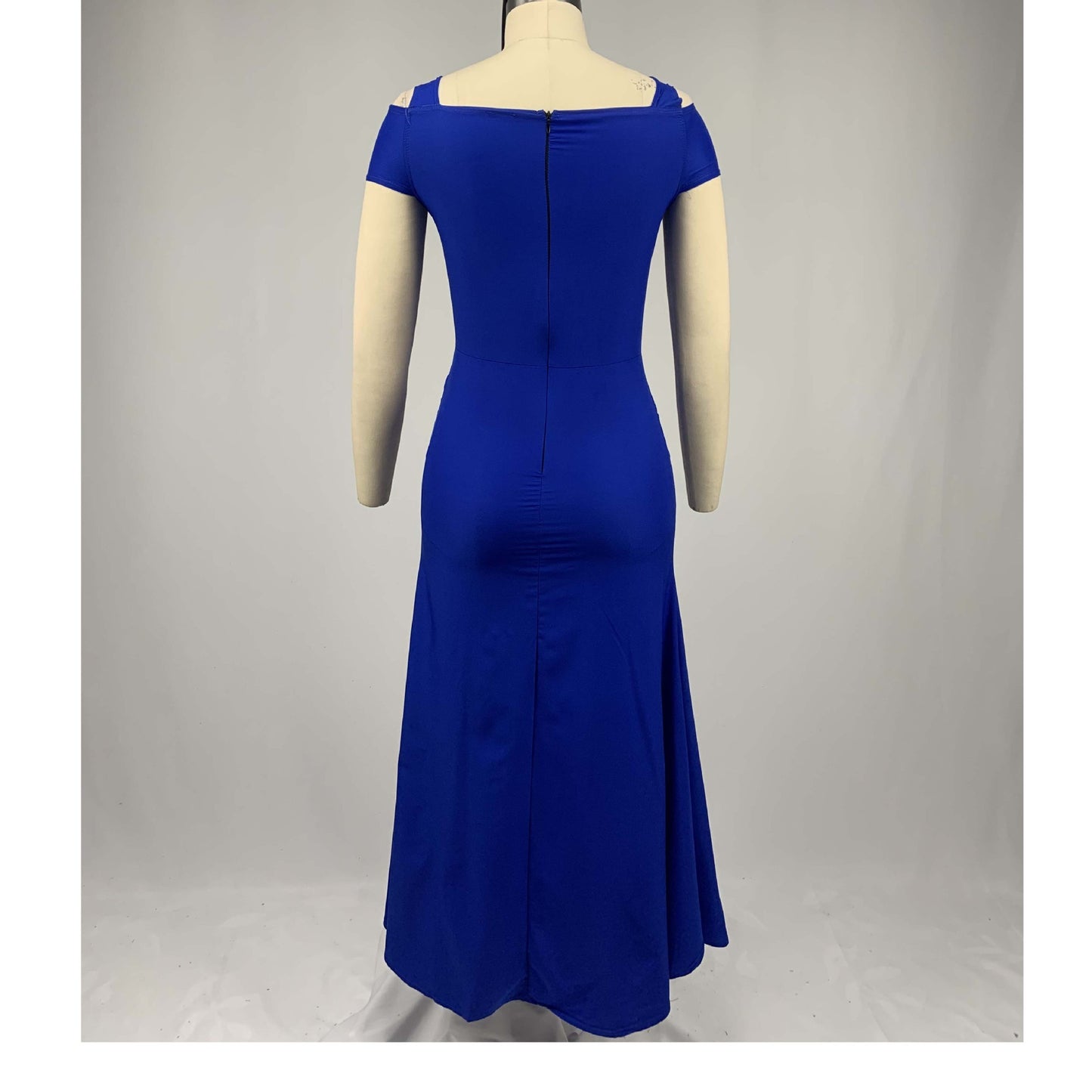 V-Neck Sexy Off-The-Shoulder Split Party Dress. WAS £30 NOW £18.99.