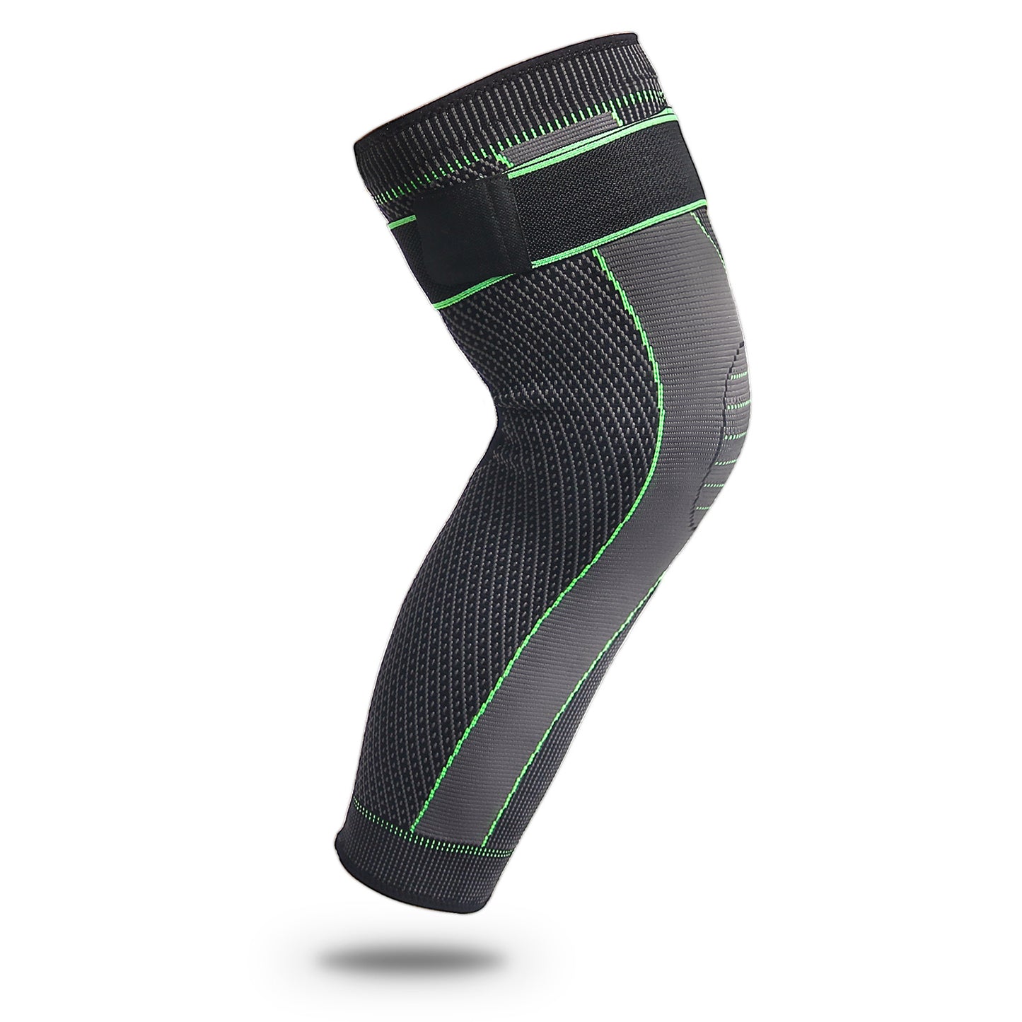 Knitted Straps, Pressurized Sports, Extended Knee Pads, Men&#039;s And Women&#039;s Autumn And Winter Protection, Calf Basketball Football Warm Knee Pads
