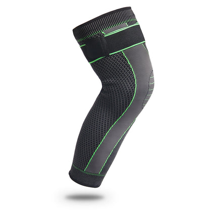 Knitted Straps, Pressurized Sports, Extended Knee Pads, Men&#039;s And Women&#039;s Autumn And Winter Protection, Calf Basketball Football Warm Knee Pads