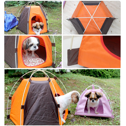 Exported To South Korea Outdoor Sun Protection Small And Medium-sized Dog Pet Kennel Special Dog Kennel Cat Kennel Puppy Tent