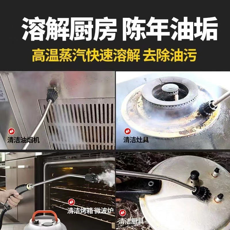 High Temperature Steam Cleaner Car Air Conditioner Kitchen Cleaning Range Hood Household High Pressure Steam Multifunctional Machine