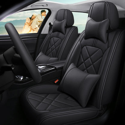 Suitable For Geely New Binyue All-inclusive Car Seat Cover Four Seasons Universal Leather Special Car Seat Cover Seat Cover