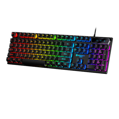 Hunting Engine GX50 Light-emitting Gaming Keyboard Gaming Peripherals Robotic Sensing Light-emitting Keyboard Amazon Factory Wholesale