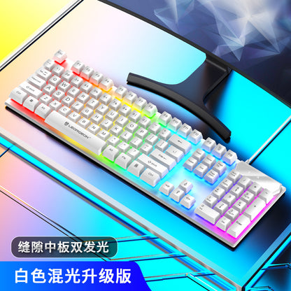 Hunting Engine GX50 Light-emitting Gaming Keyboard Gaming Peripherals Robotic Sensing Light-emitting Keyboard Amazon Factory Wholesale