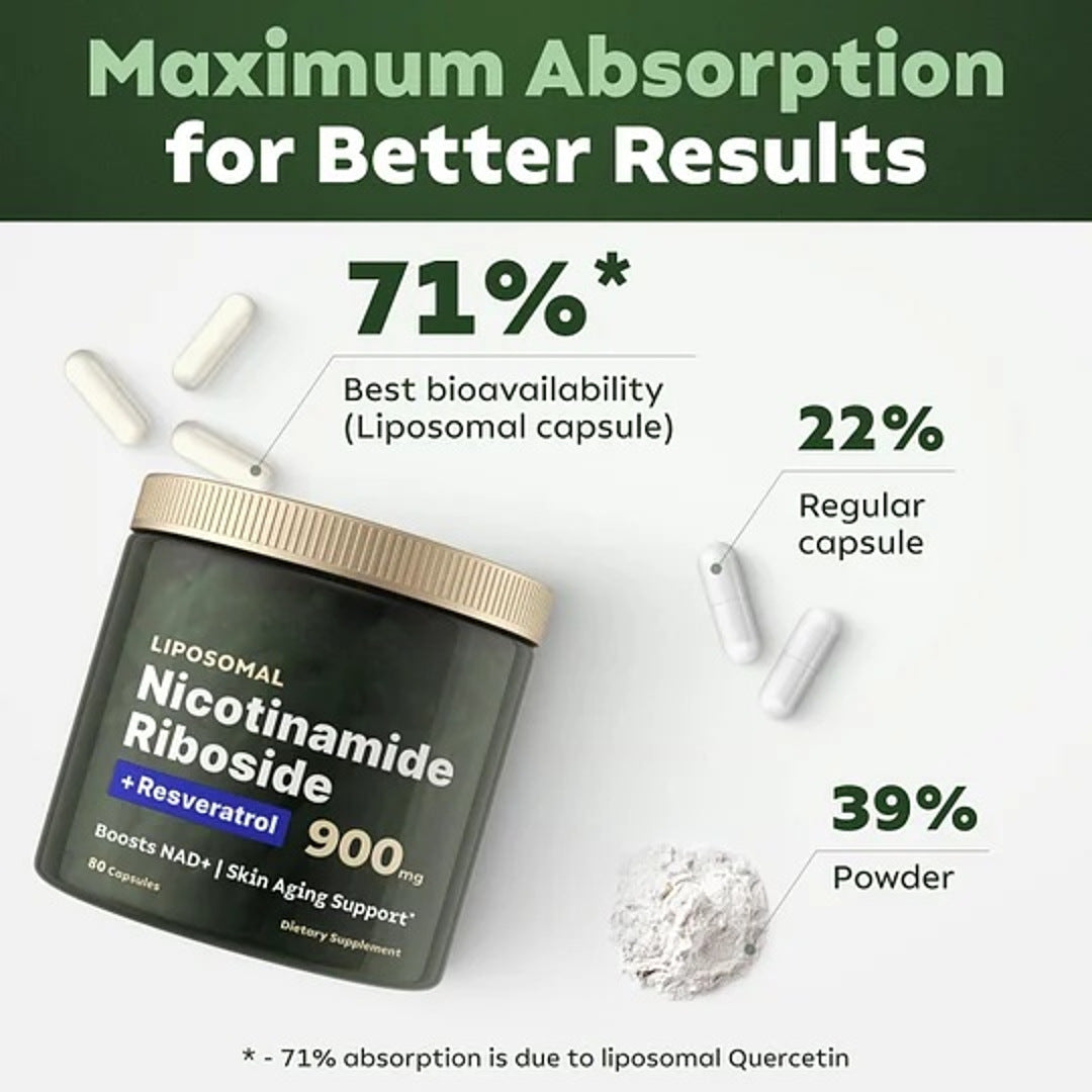 Nad+ Niacinamide Ribose Capsules Health Products Liposome Full English Magnesium Vitamin
