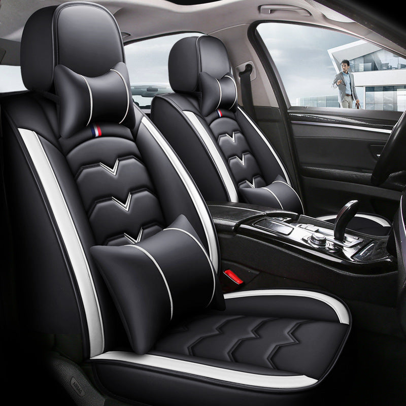 Daifa Cross-border Temu Amazon International Station EBay Four Seasons General Motors Seat Cover Fully Surrounded Pu Leather Cushion