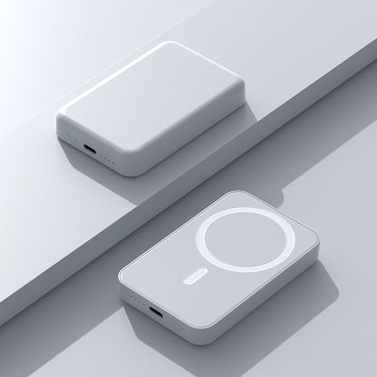 3c Certified Magnetic Absorber Wireless Power Bank Super Fast Charging Back Clip Mobile Power