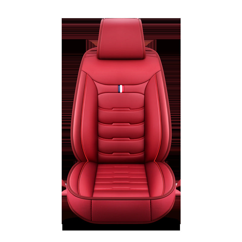 Foreign Trade Wholesale Car Seat Cushion Leather Seat Cushion Full Set Of Four Seasons Universal New Seat Cover Fully Enclosed Seat Cover