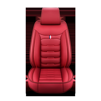 Foreign Trade Wholesale Car Seat Cushion Leather Seat Cushion Full Set Of Four Seasons Universal New Seat Cover Fully Enclosed Seat Cover