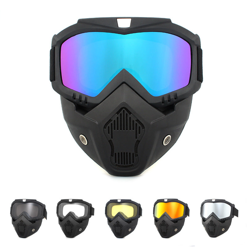 Harley Mask Goggles Off-road Motorcycle Helmet Windproof Goggles Outdoor Riding Disassembly Equipment