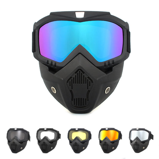 Harley Mask Goggles Off-road Motorcycle Helmet Windproof Goggles Outdoor Riding Disassembly Equipment