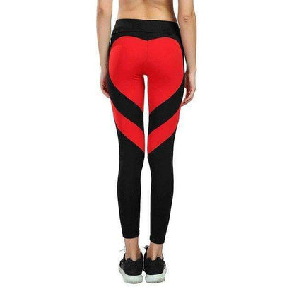 Love Heart-Shaped Gym Sportswear Yoga Pants For Women